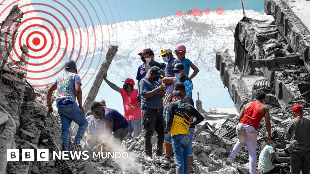 Satellite map shows magnitude of destruction in La Guaira, the area most affected by Venezuela's earthquakes