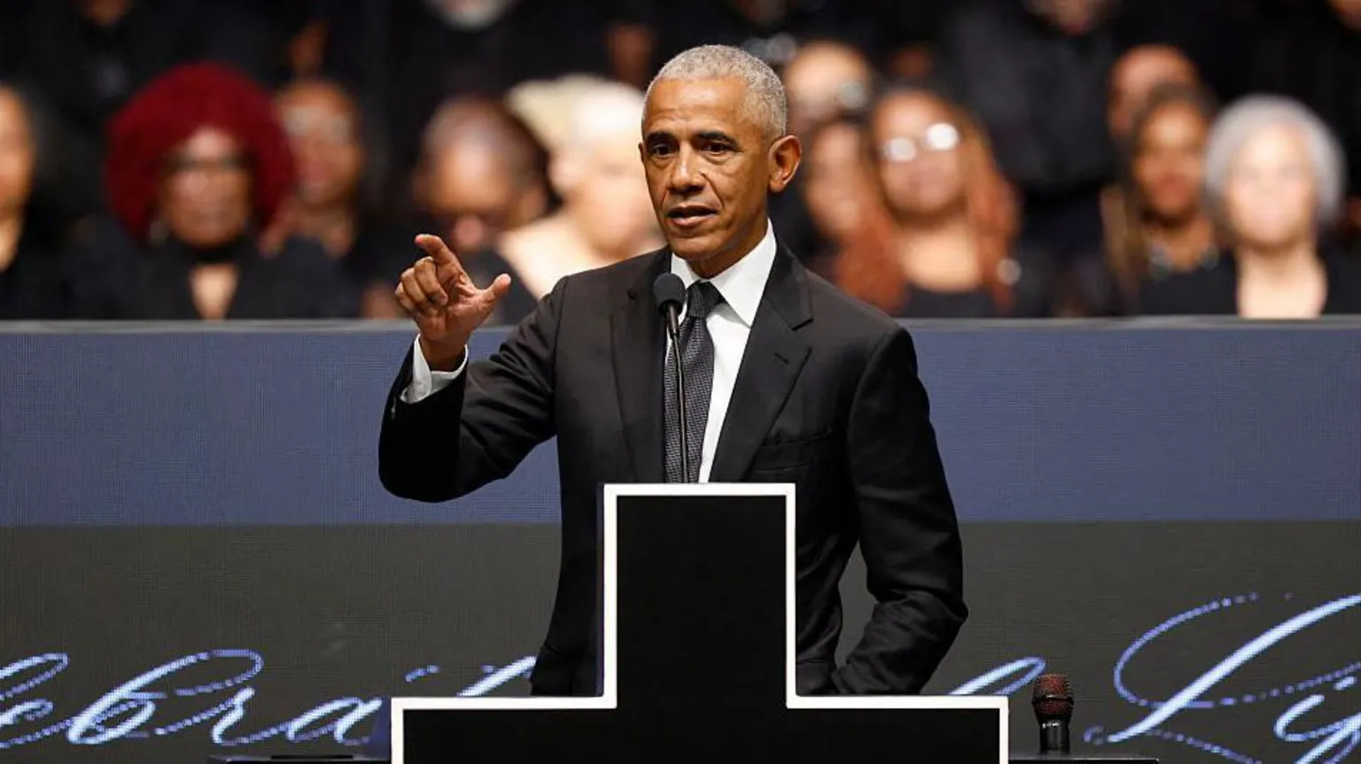 US presidents gather to honour Jesse Jackson at memorial service