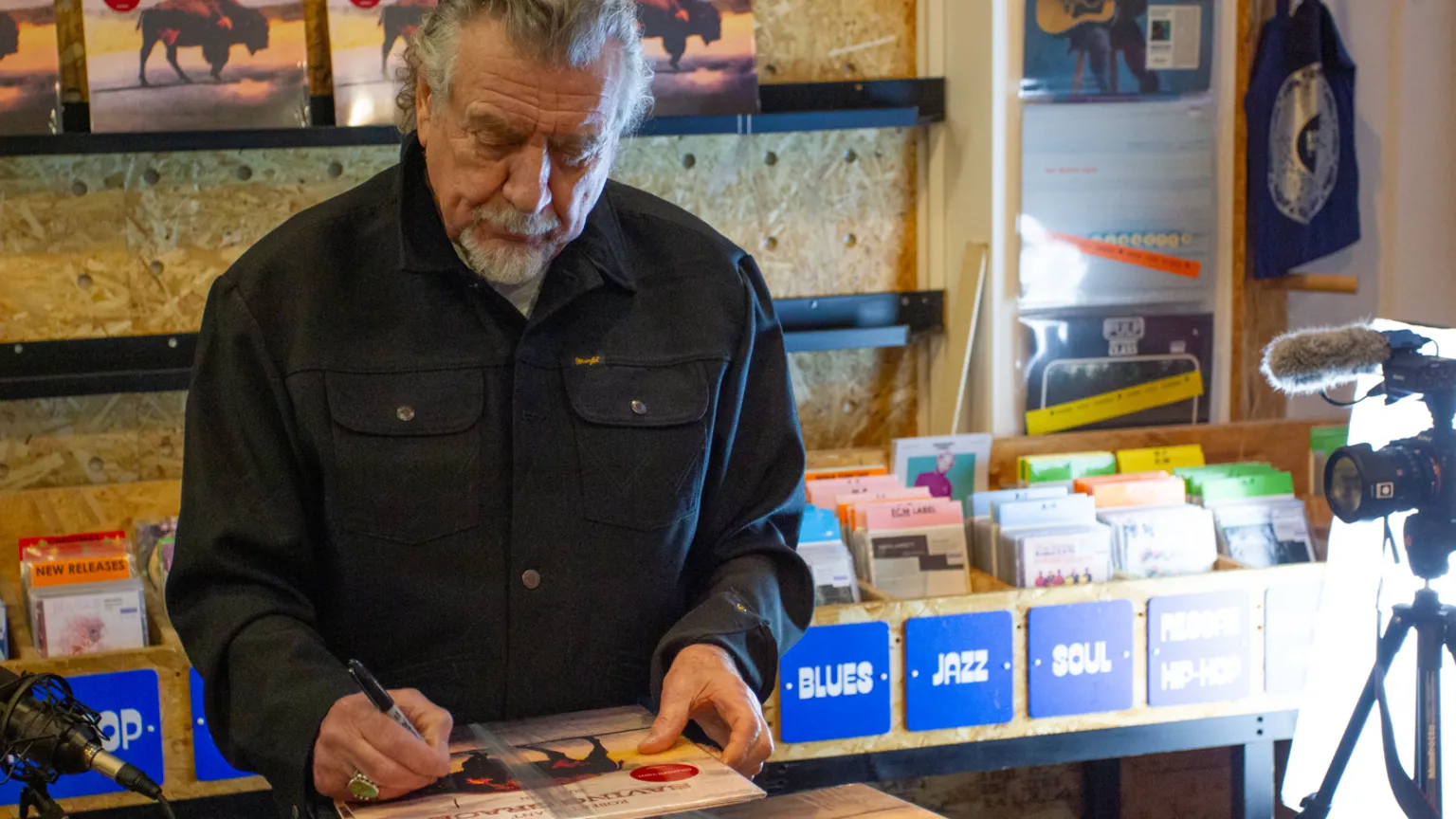 Whole lotta love for Led Zeppelin star given plaque