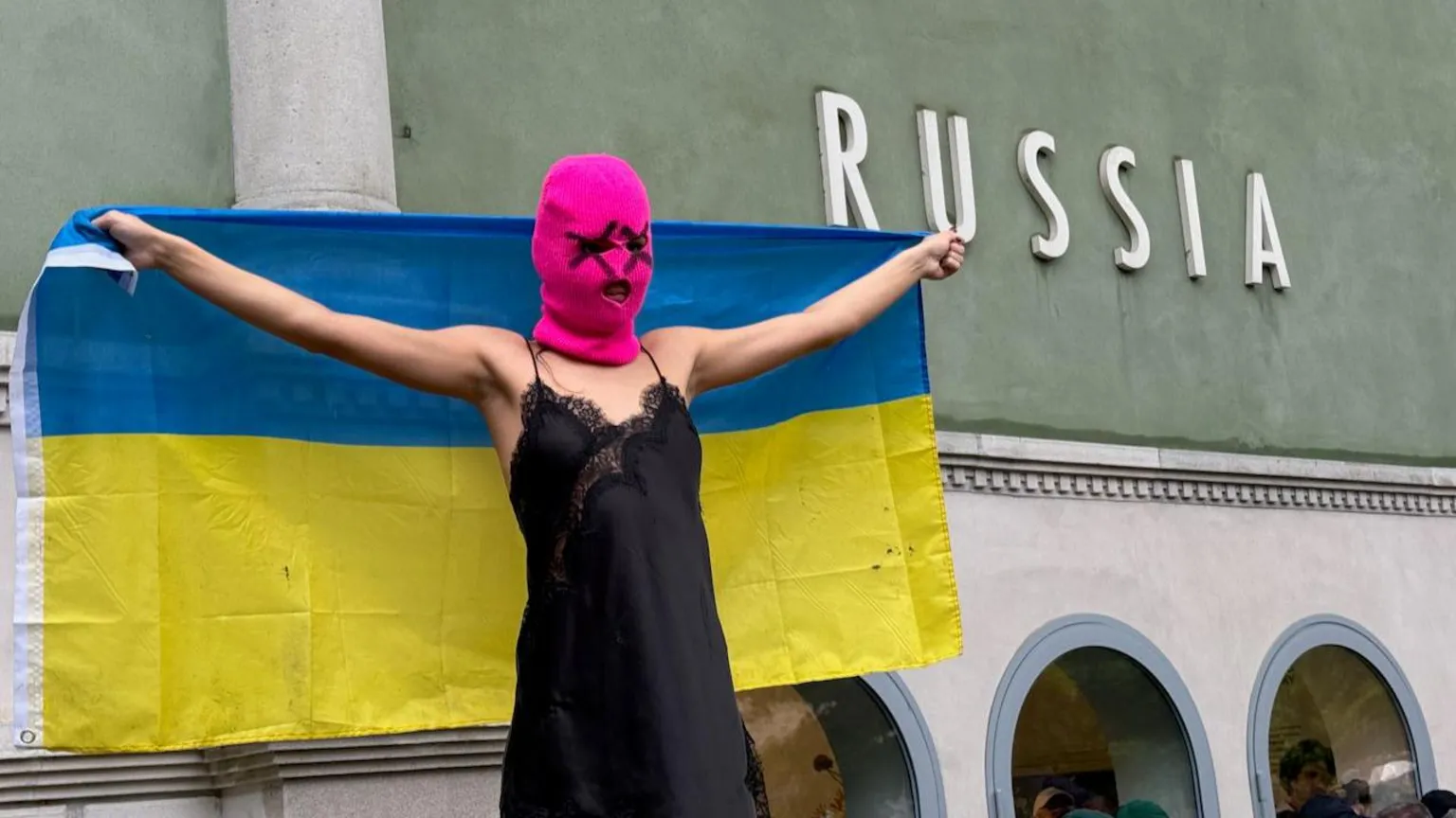 'Enjoy the show. Ignore the war': Venice Biennale faces backlash after including Russia