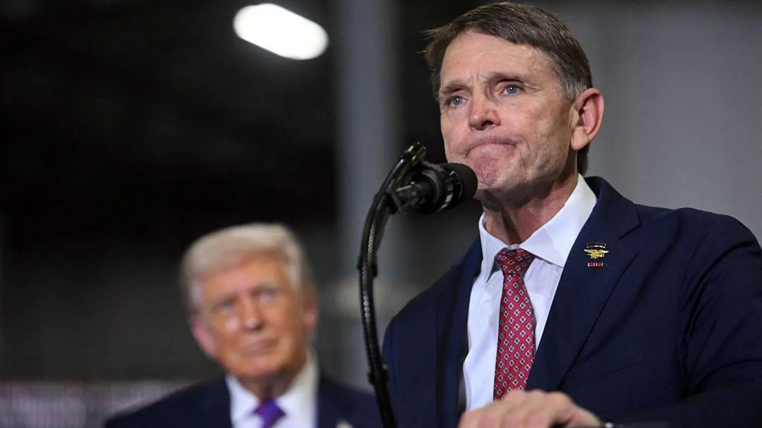 The Republican who stood up to Trump is hoping for a big win against president