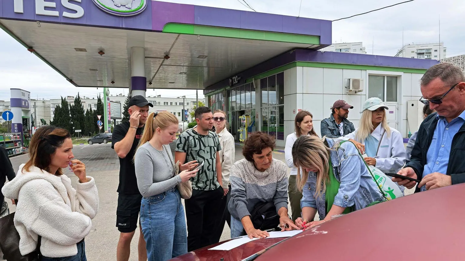 Russia's fuel crisis intensifies as Ukraine steps up strikes on occupied territories