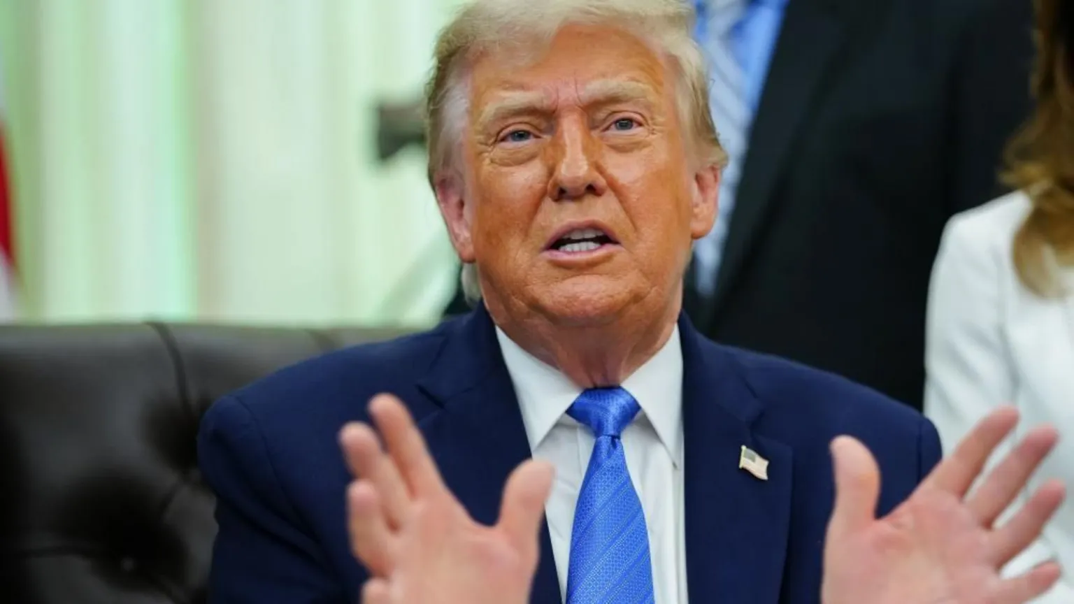 Trump says US will hit Iran 'hard' again today