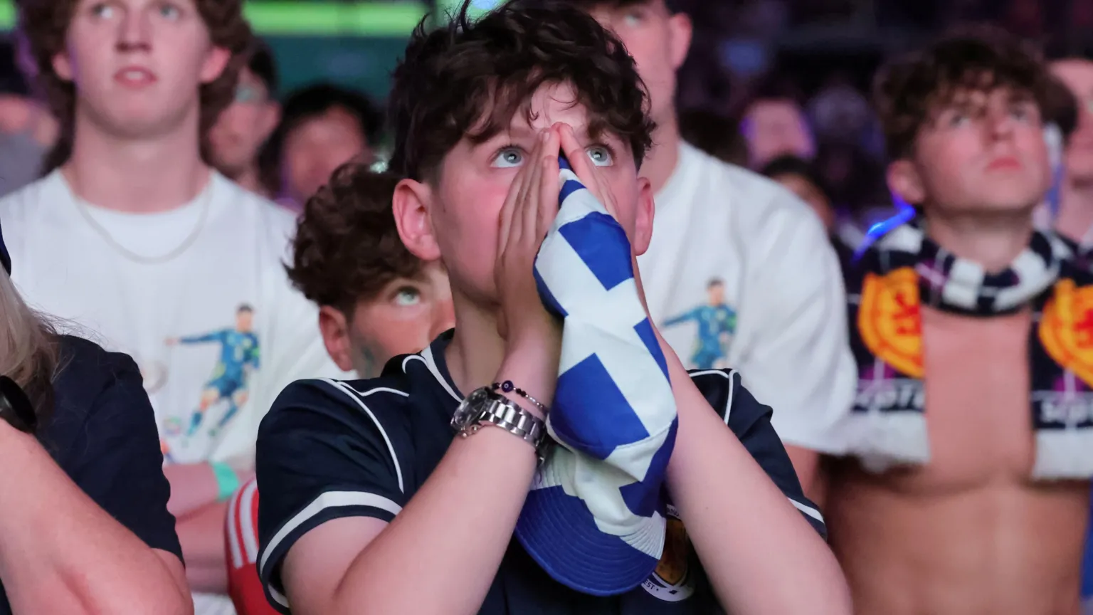 Scotland fans face anxious World Cup wait after bruising Brazil defeat