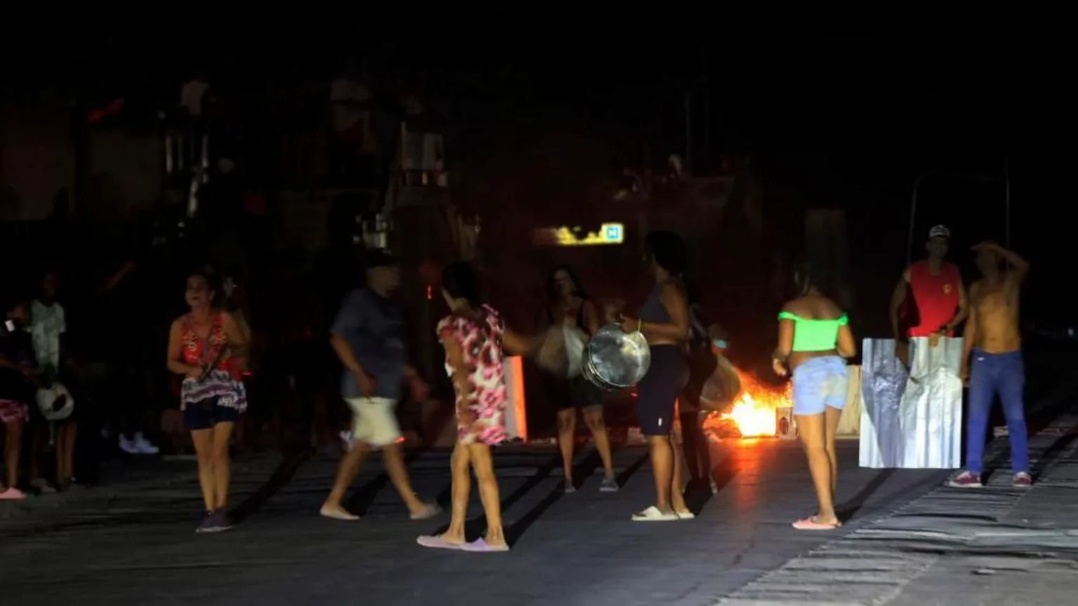 Cubans protest after third nationwide power cut this year