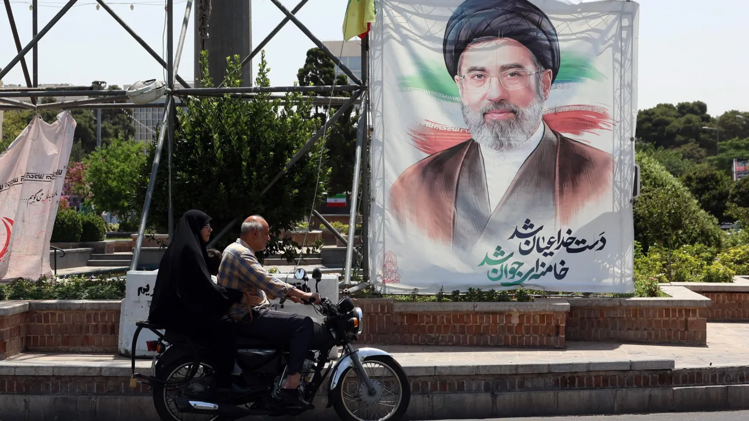 Iran's supreme leader calls for revenge after father's burial