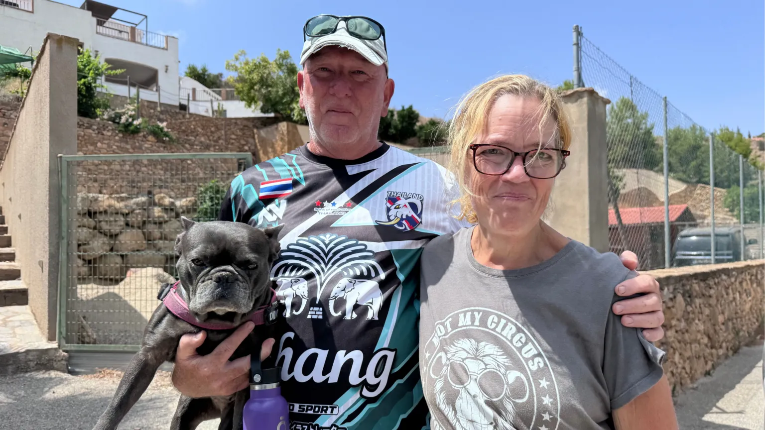 British couple return to village at heart of deadly Spanish wildfire