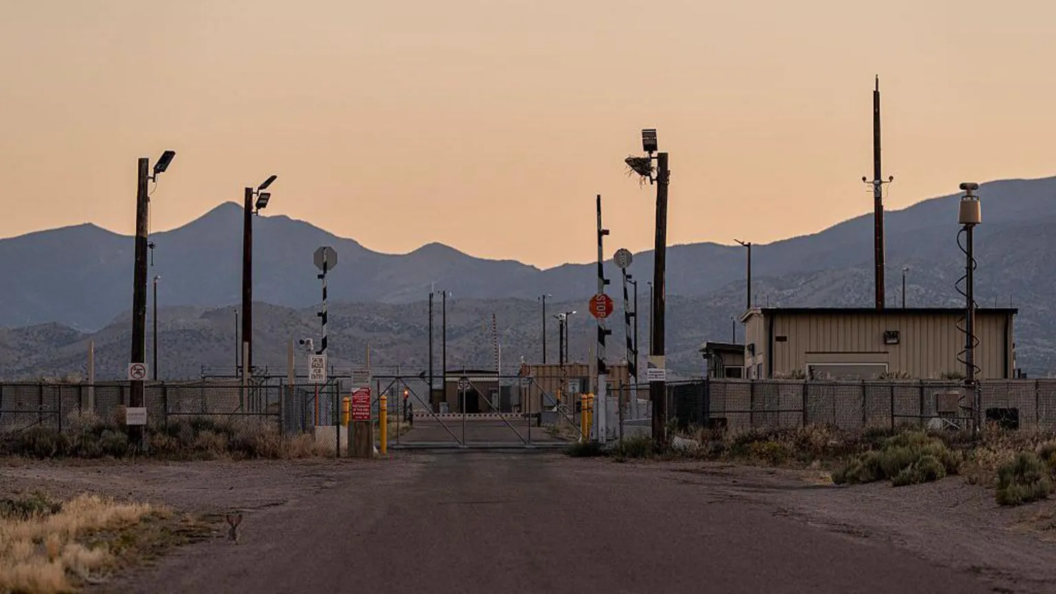 Nevada wildfire still burning out of control near secretive Area 51
