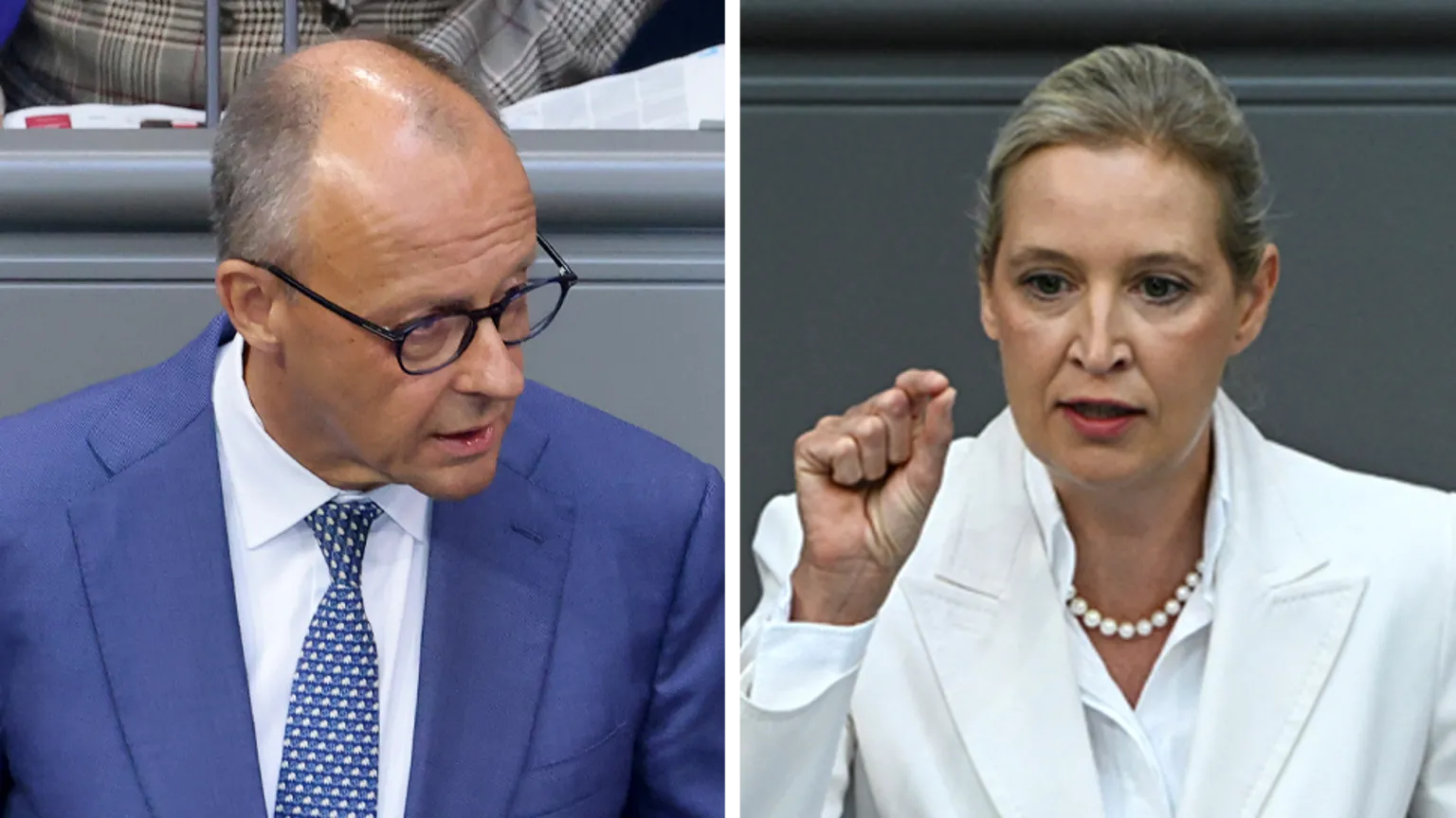 Germany's Merz attacks AfD in stormy debate after far-right election win