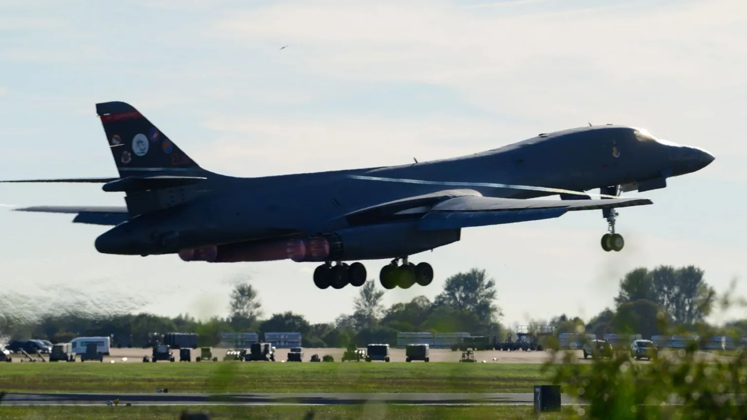 No10 insists UK military base RAF Fairford is safe after US withdraws bombers