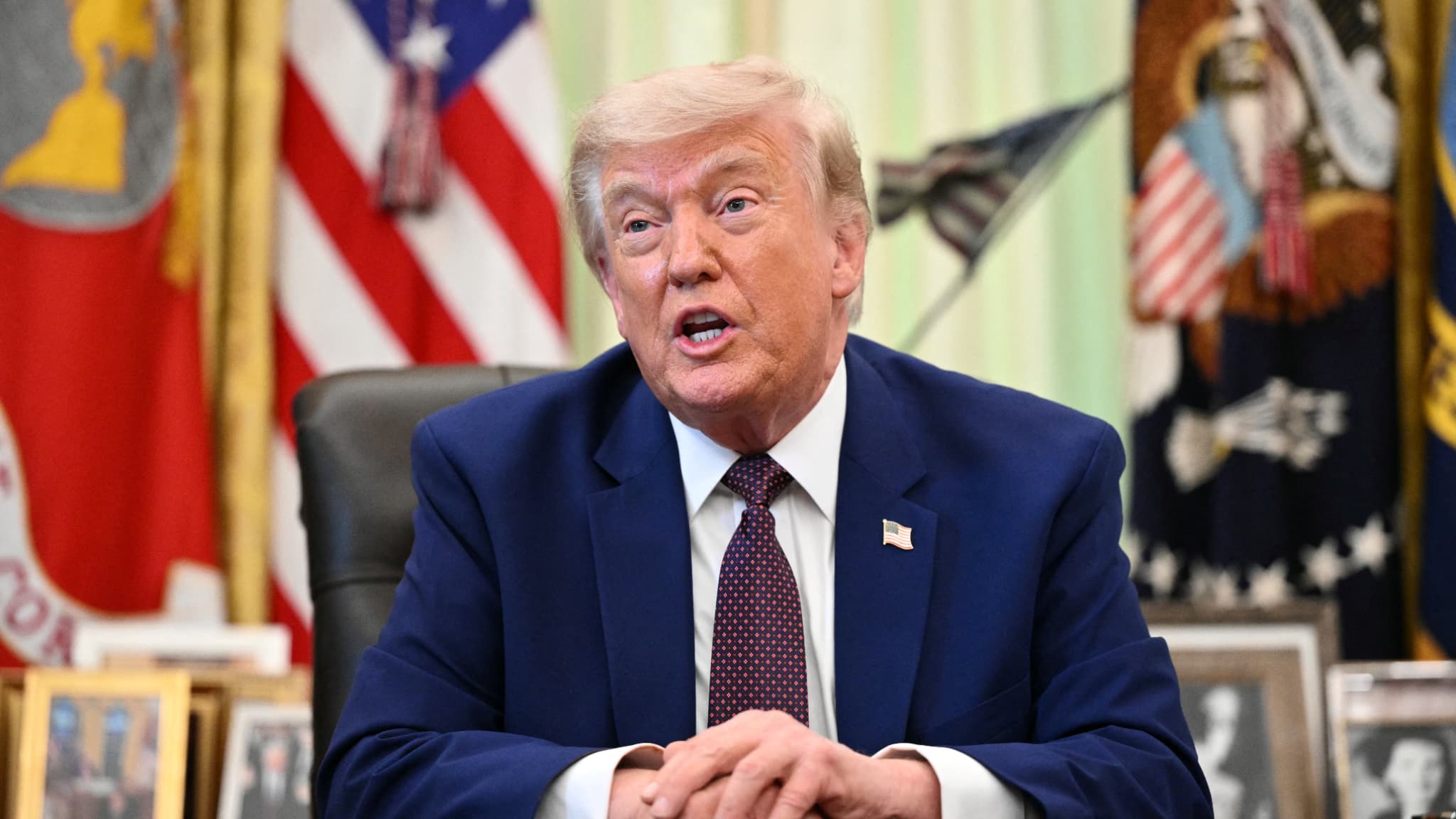 Donald trump affirme que les negociations avec l iran pourraient aboutir ce week end et veut les separer de celles sur le liban AD