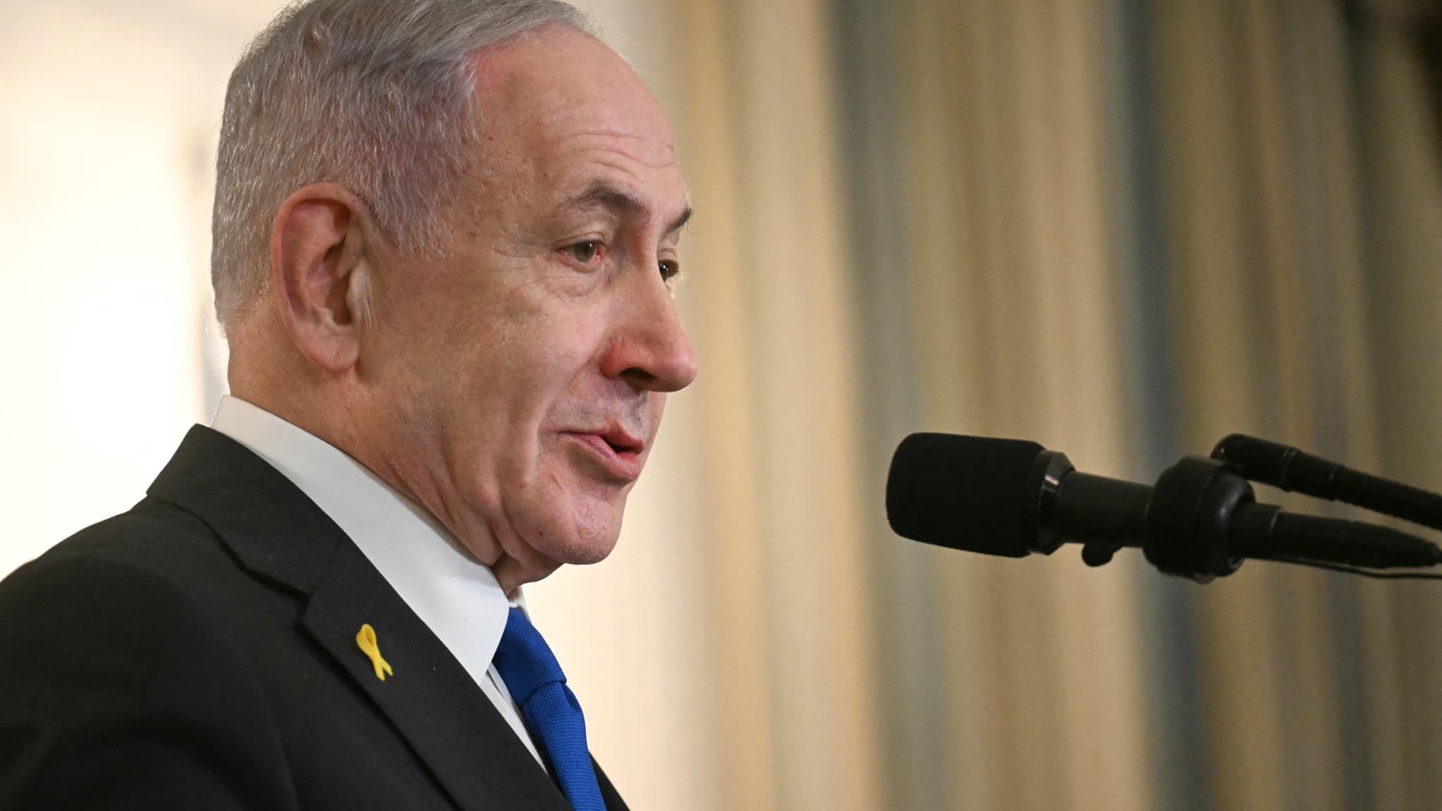 Benjamin netanyahu affirme que la guerre contre l iran a sauve israel de la menace d une destruction nucleaire AD
