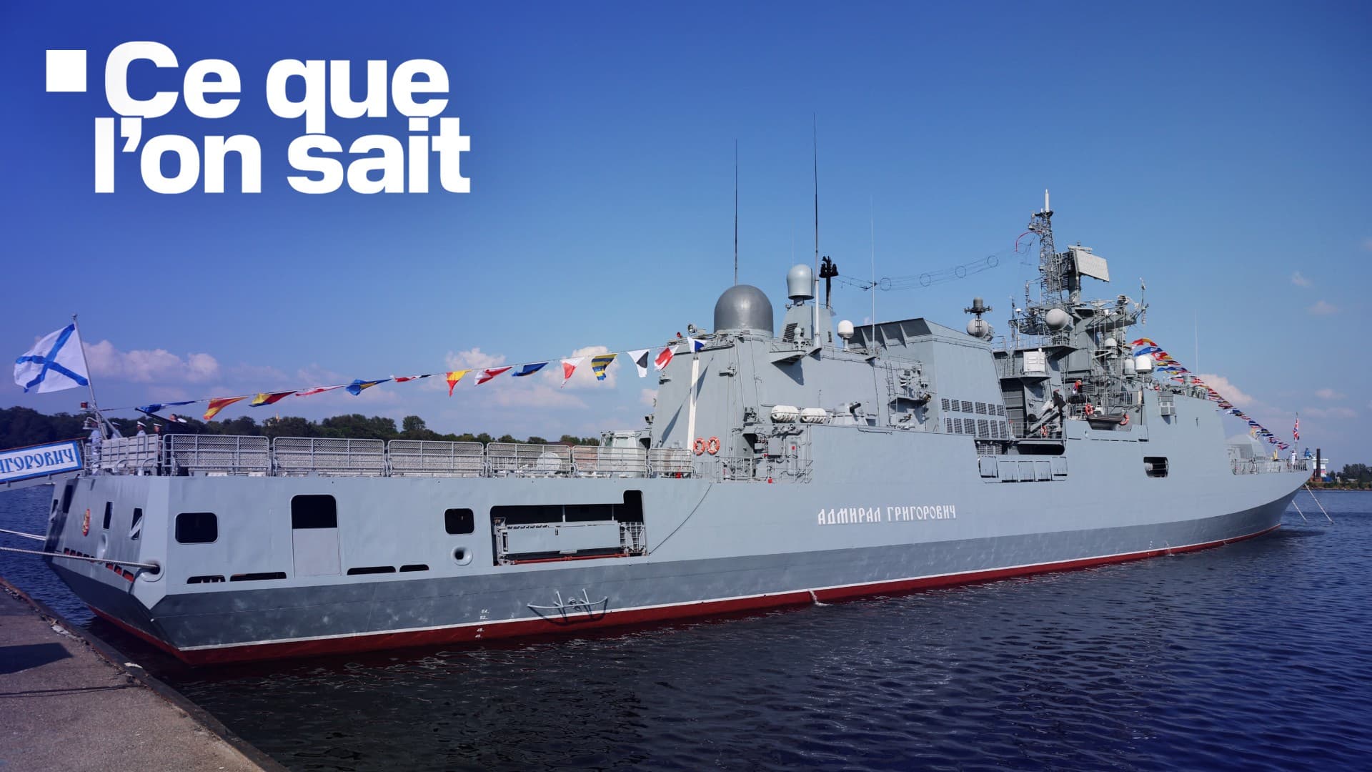 Incident "isolé", empêcher "une éventuelle collision"… Ce que l'on sait sur les tirs de semonce d'un navire de guerre russe dans la Manche