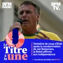 Présidentielle au Brésil: Flavio Bolsonaro lance sa campagne contre le président Lula