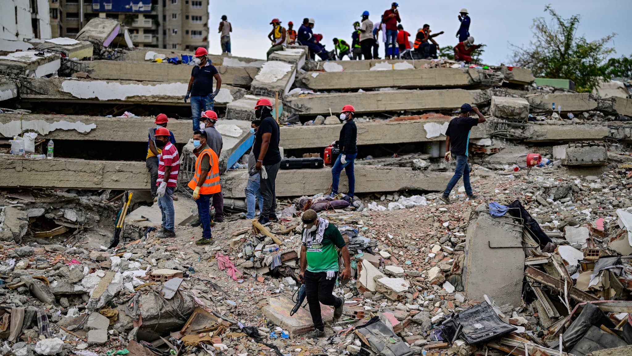 Séismes au Venezuela: le dynamitage des immeubles touchés a commencé