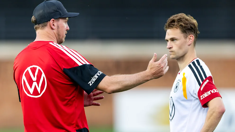 WM 2026: Joshua Kimmich diskutiert lange mit Julian Nagelsmann!
