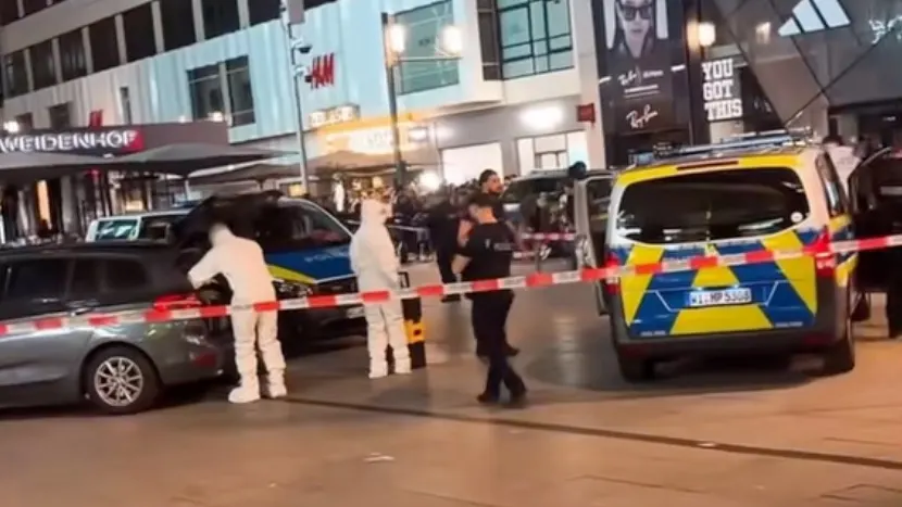 Frankfurt am Main: Mann in Einkaufsstraße mit Machete schwer verletzt