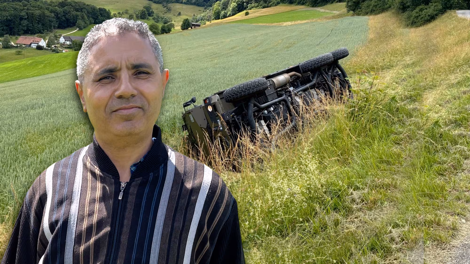 Mit VideoMilitärfahrzeug-Crash in Ifenthal mit 9 Verletzten – Beizer Momo Koukane (53) erhebt Vorwürfe«Behörden müssen etwas machen»