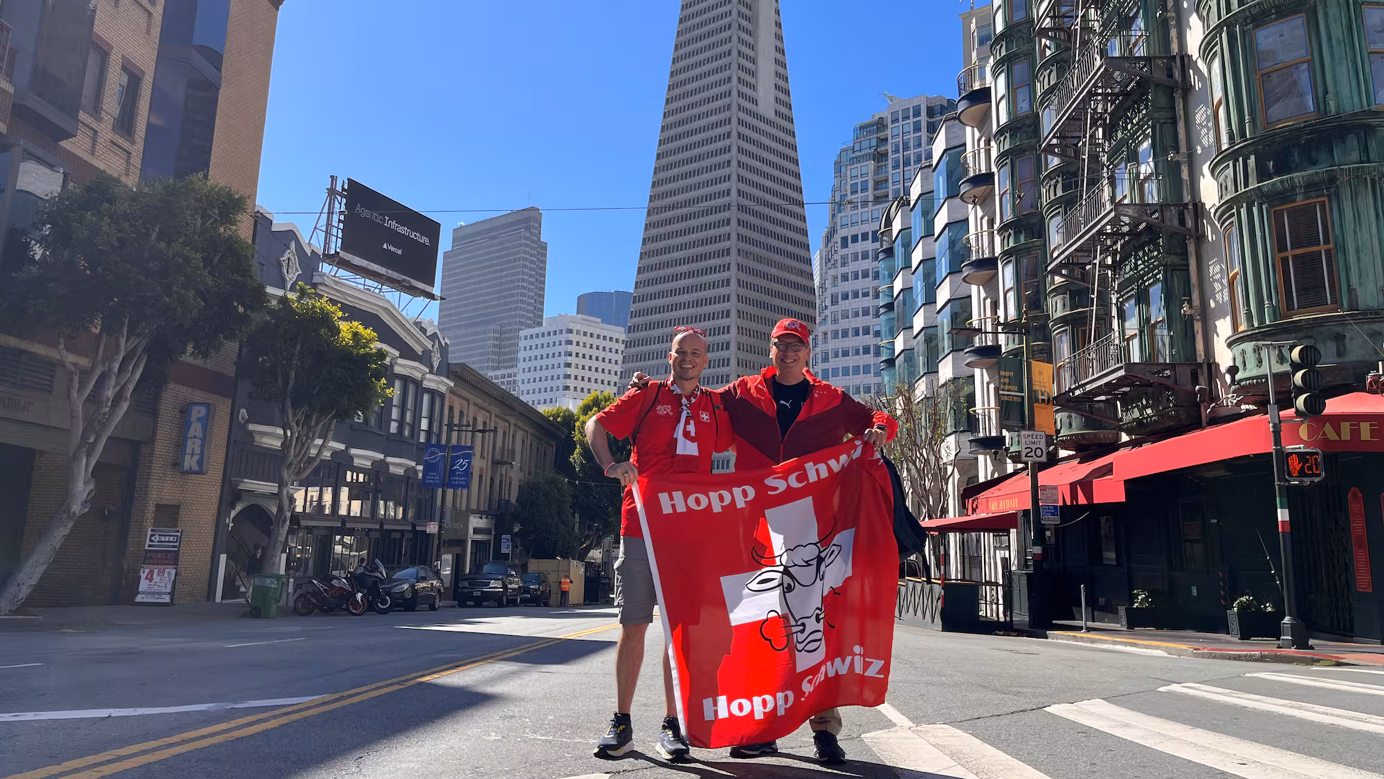 WM 2026: Schweizer Fans sind in San Francisco angekommen