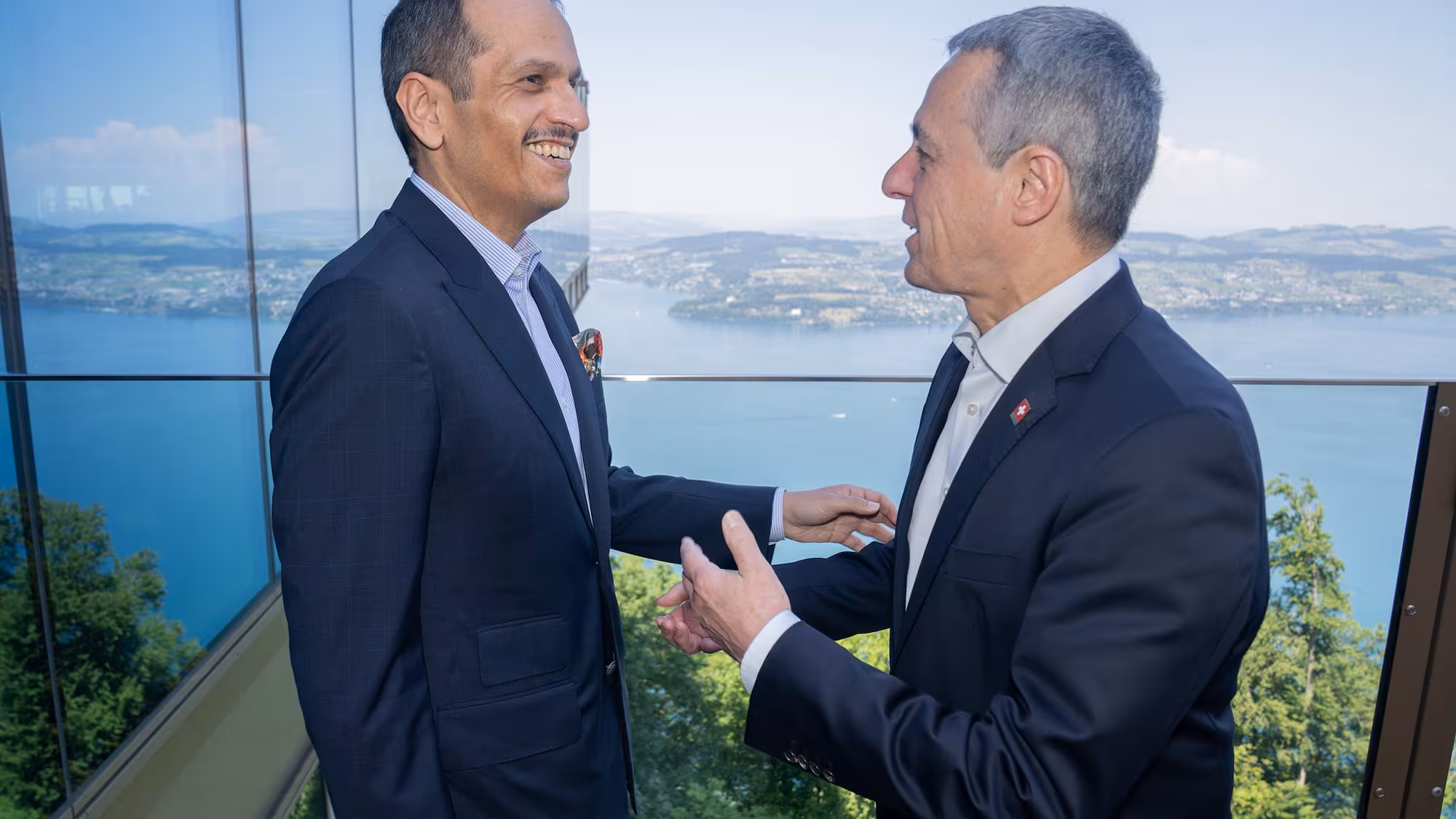 Cassis trifft katarischen Premierminister