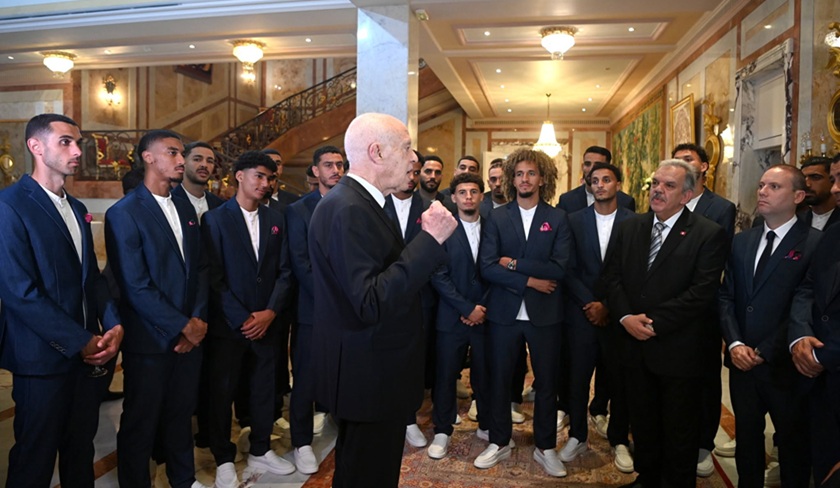 Kaïs Saïed aux Aigles de Carthage : le temps de participer sans ambition est terminé