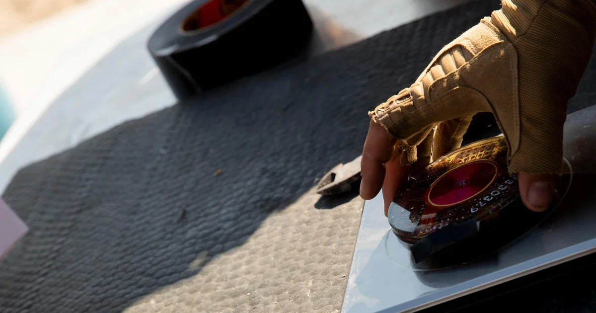 U.S. appears to drop anti-tank mines in Iranian village, analysts say