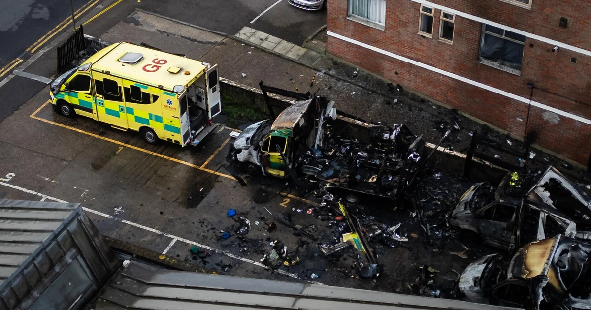 Two men and teen held in UK custody for Jewish charity ambulance attack