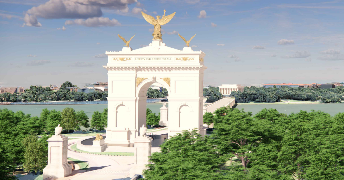 "Arc de Trump" receives preliminary design approval from arts commission