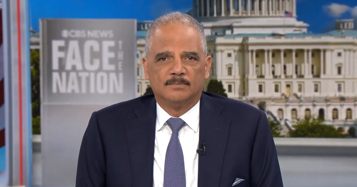 Eric Holder Discusses Redistricting and Fairness on Face the Nation