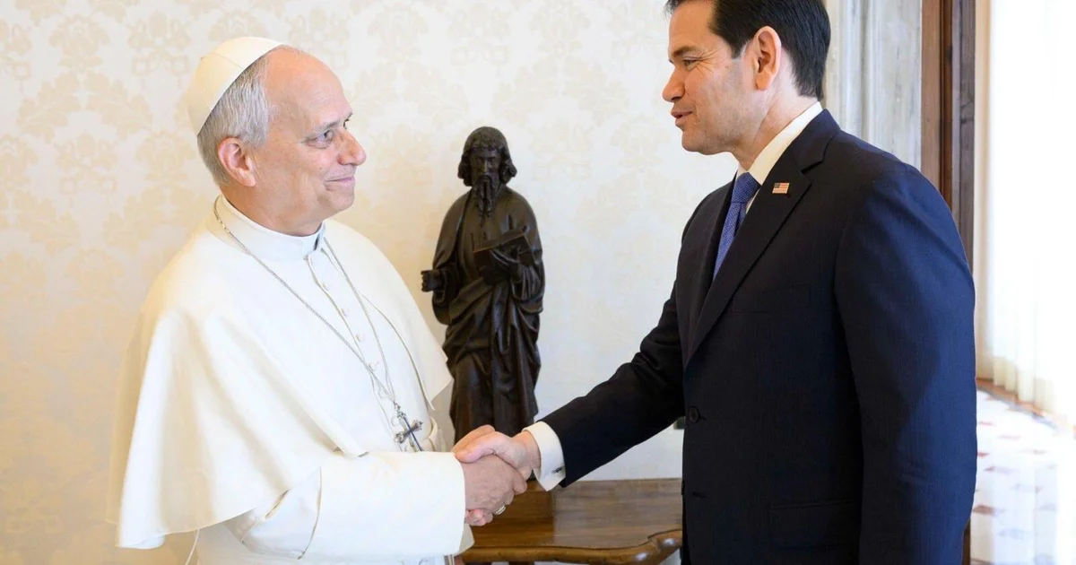 Rubio and Pope Leo meet at the Vatican after weeks of tension