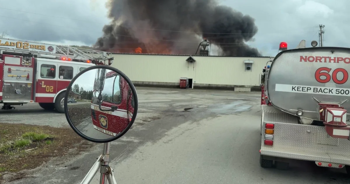Explosion at Maine lumber mill leaves at least 10 injured