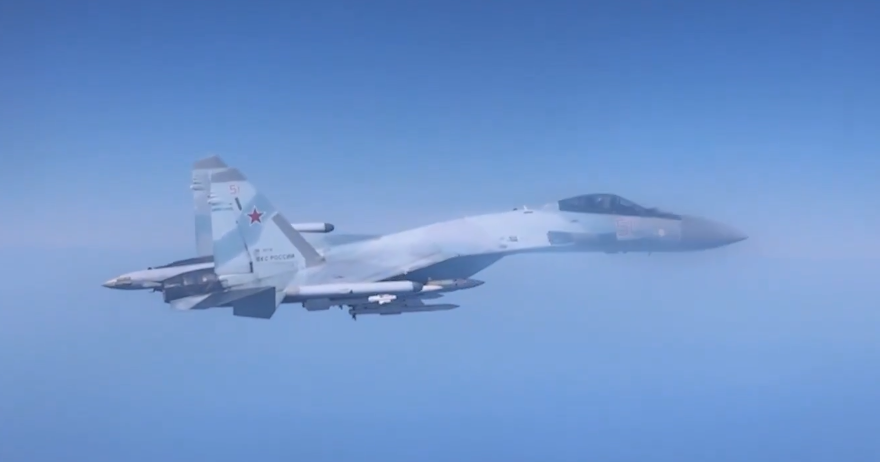 Spy plane "dangerously intercepted" by Russian jets over Black Sea