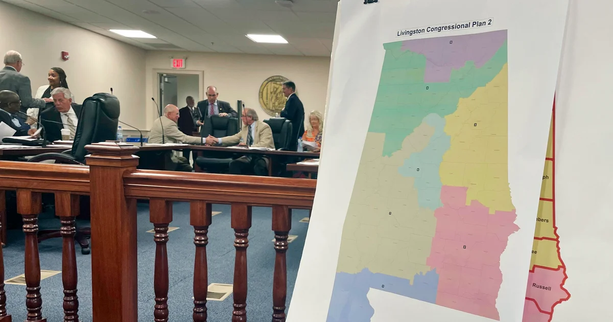 Court blocks Alabama congressional map with 1 majority-Black district