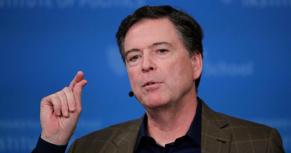 Lead prosecutor leaves DOJ's case accusing James Comey of threatening Trump