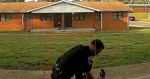 North Carolina officer fired over video of violent arrest turns himself in