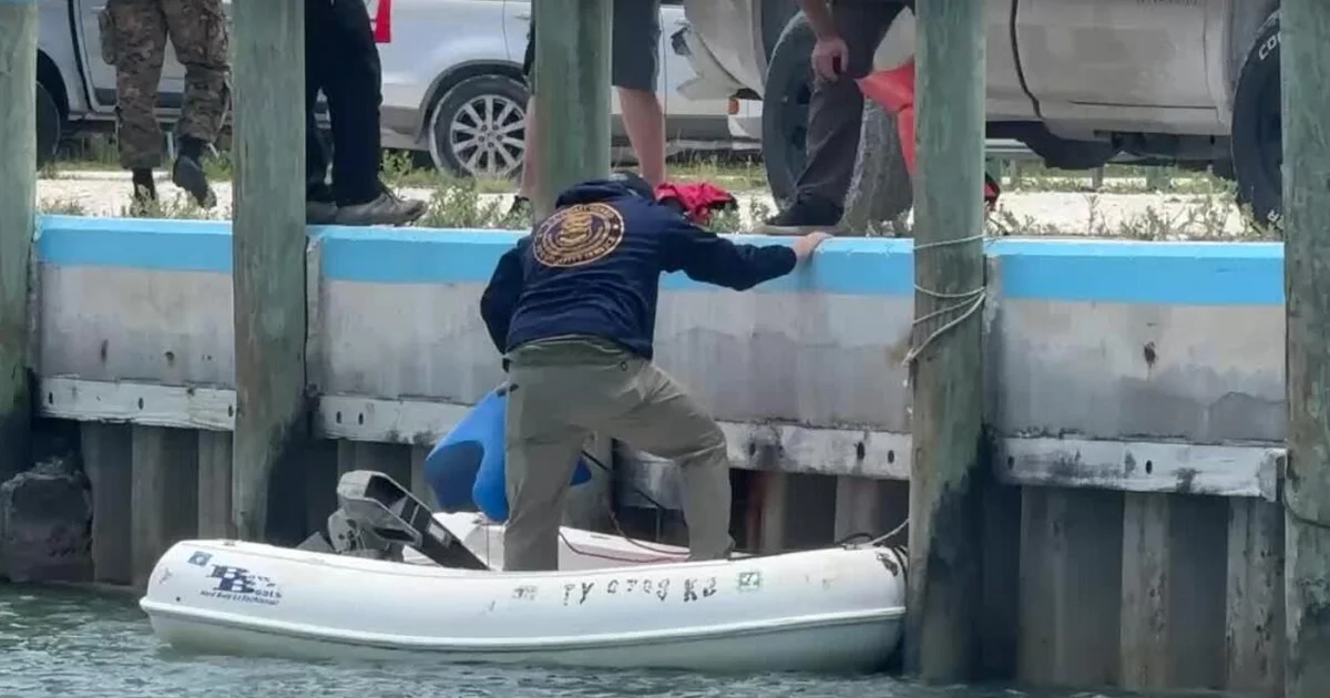 Coast Guard seizes dinghy Lynette Hooker allegedly "bounced off" in Bahamas