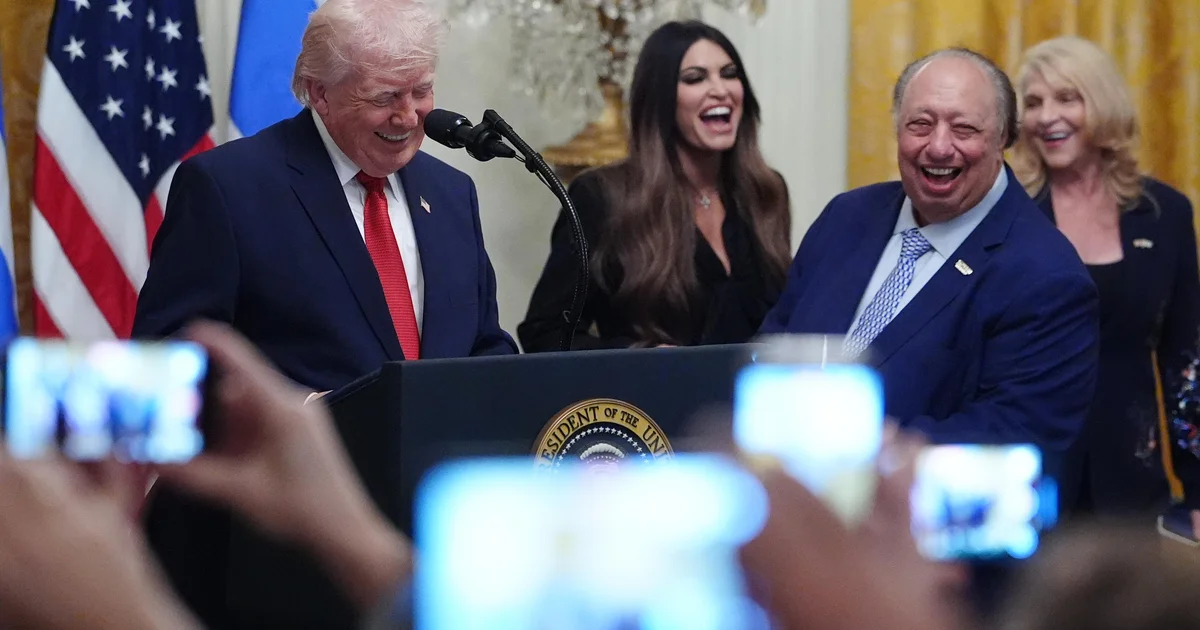 Trump says he's "looking at" firing Kimberly Guilfoyle