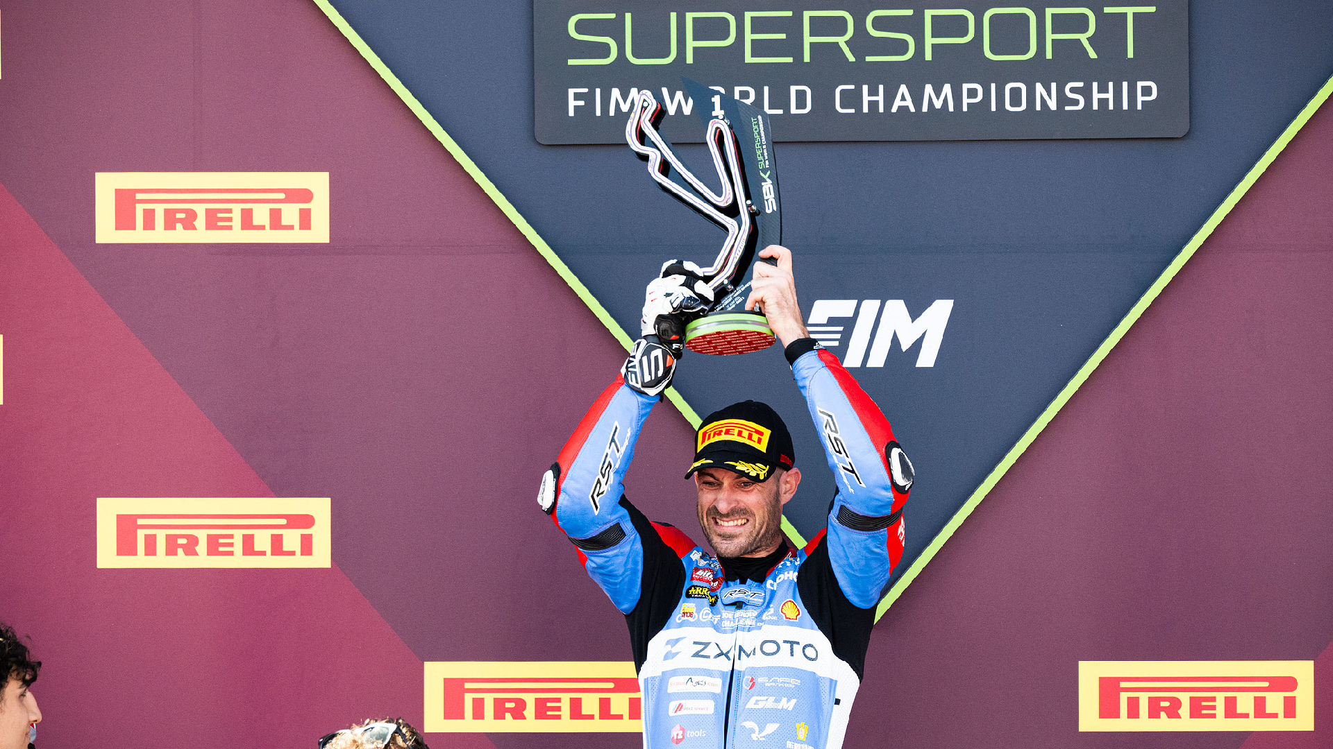 Debise secures dramatic victory for ZXMOTO in Emilia-Romagna Supersport Race 1