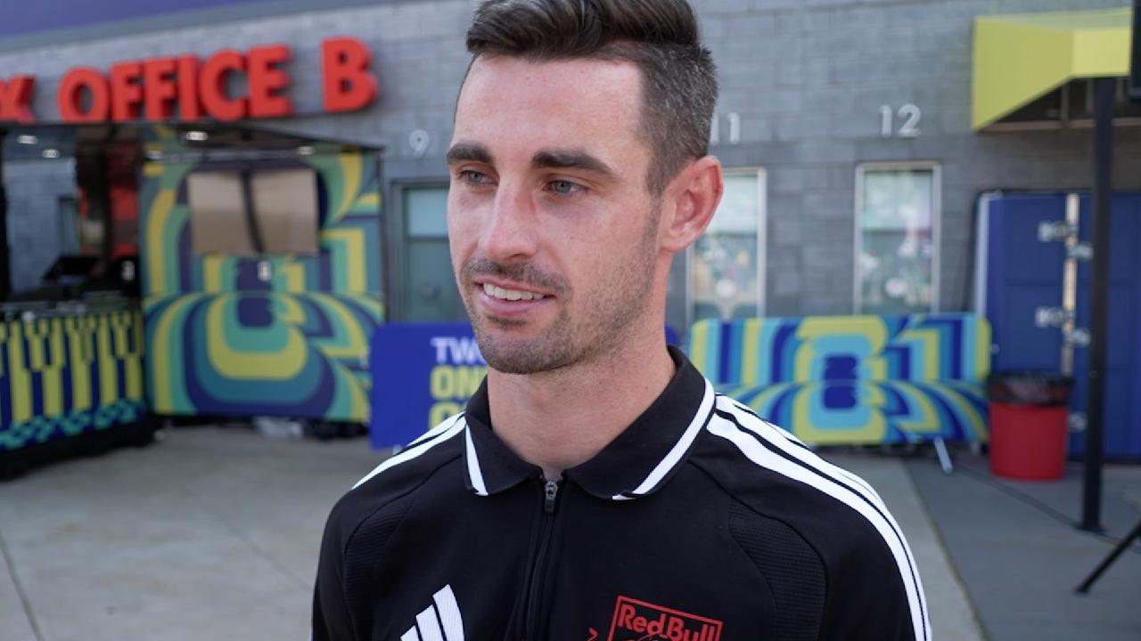 Catching up with an American MLS player at World Cup fanzone