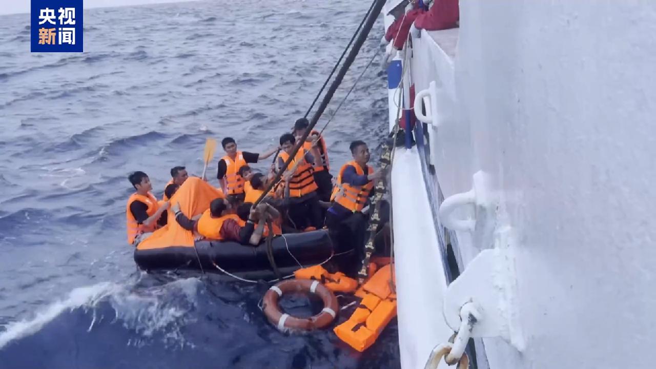 China rescues 47 crew members after Vietnamese ship sinks in South China Sea