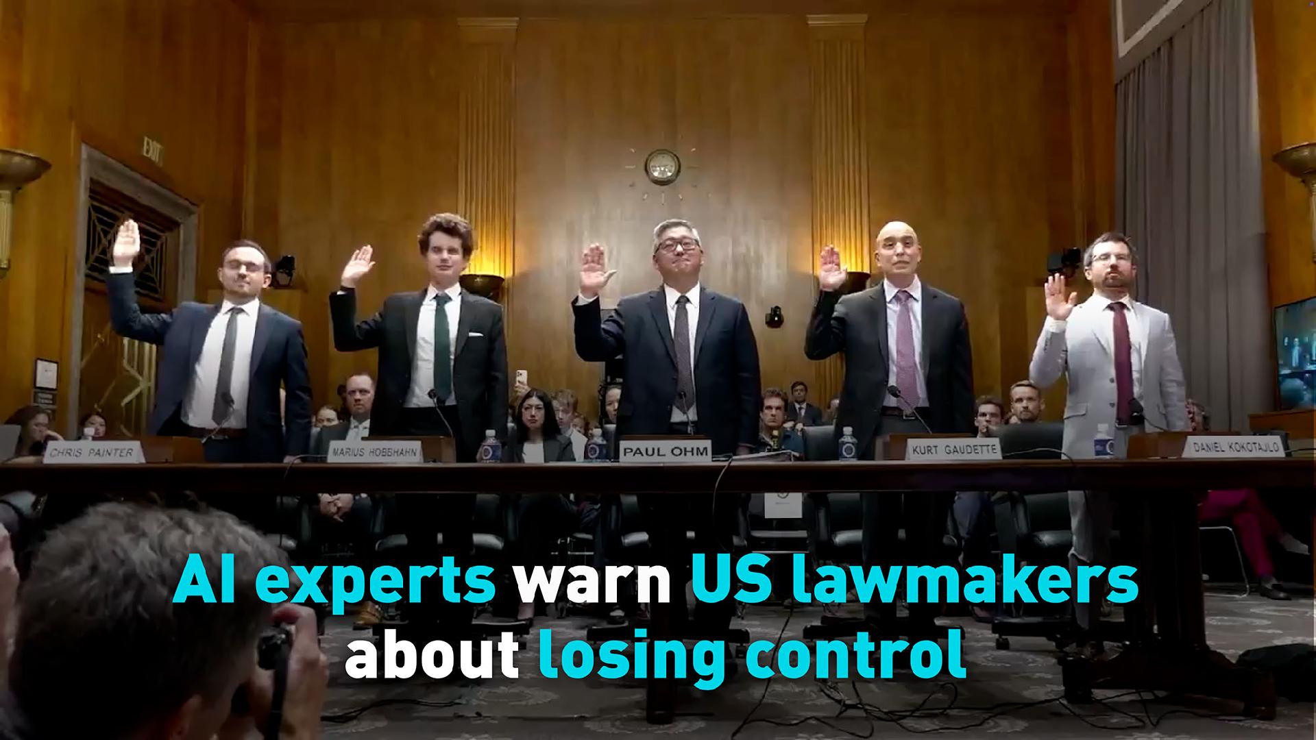 AI experts warn US lawmakers about losing control