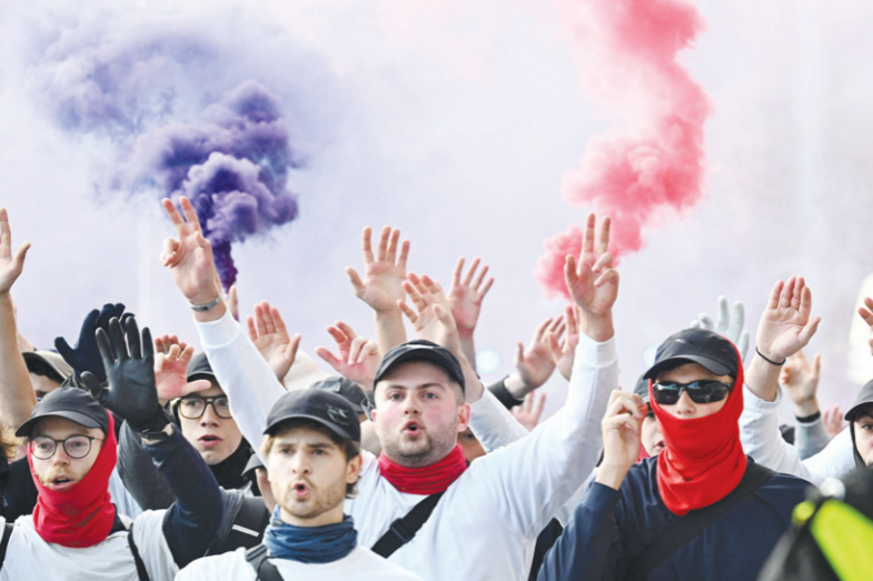 German far-right rally sparks anger