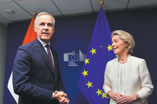 Carney welcomes EU's associate membership