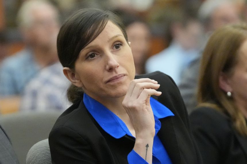 She wrote a children’s book to help her sons grieve the death of their father. Now she’ll stand trial for his murder