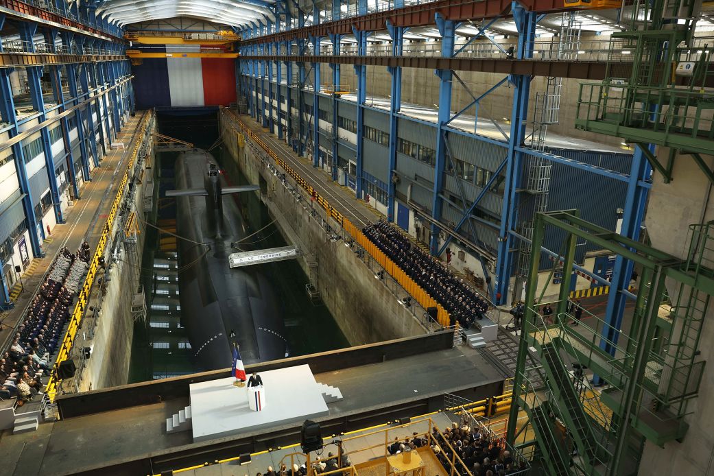 Macron says France will increase its nuclear warheads for the first time in decades