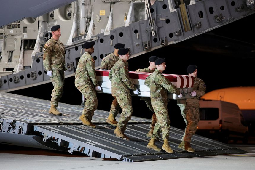 Seventh US Service Member Killed in Iran Attack Honored at Dover AFB