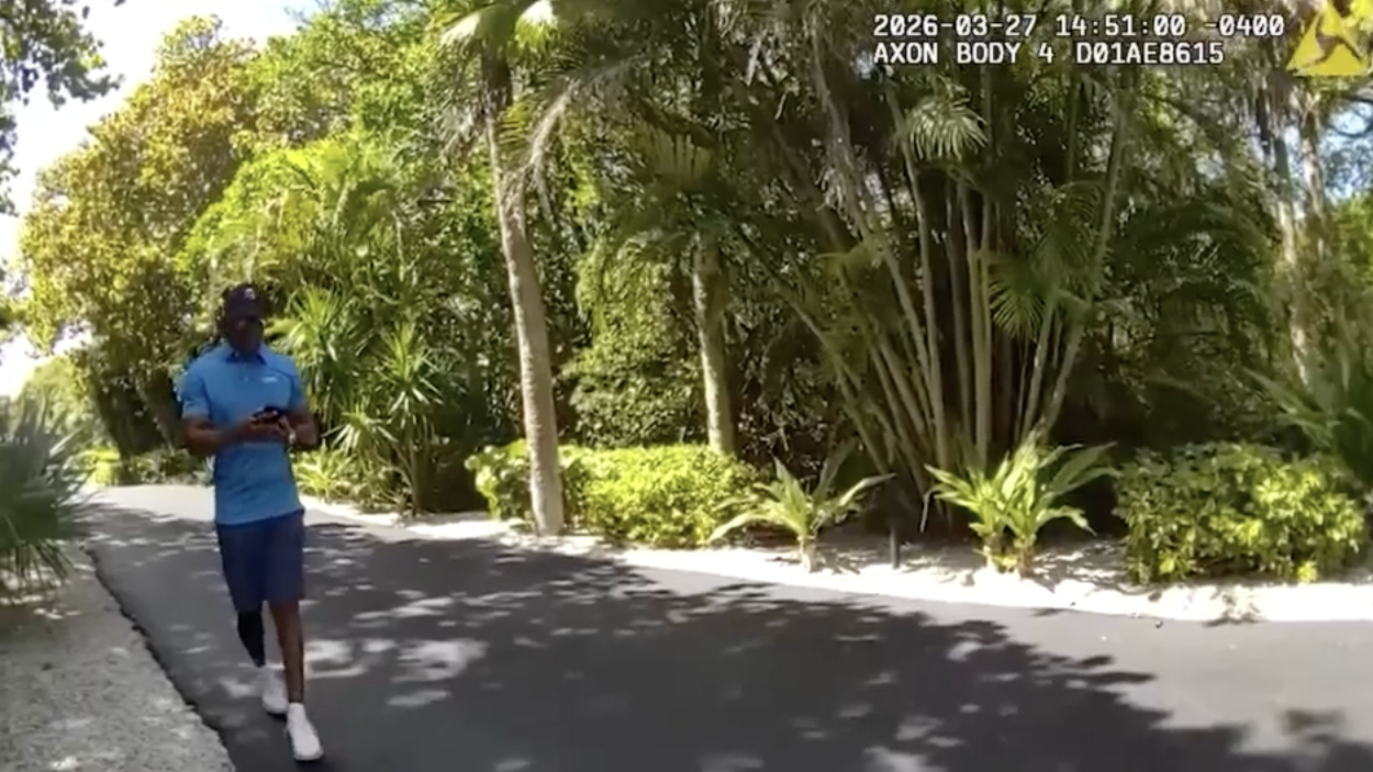 Police release video from Tiger Woods’ latest rollover crash