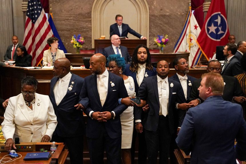 Tennessee Democrats stripped of House committee seats over redistricting protests