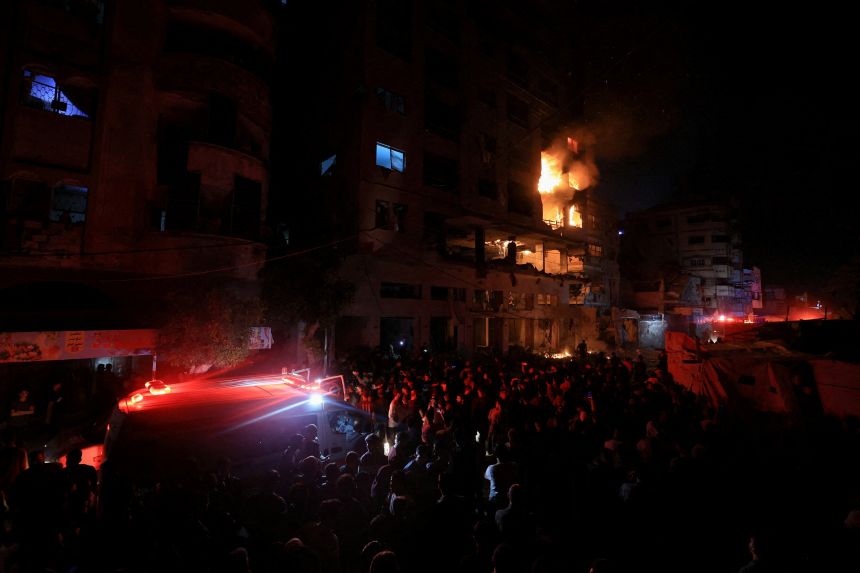 Israel carries out strike targeting most senior Hamas military leader in Gaza