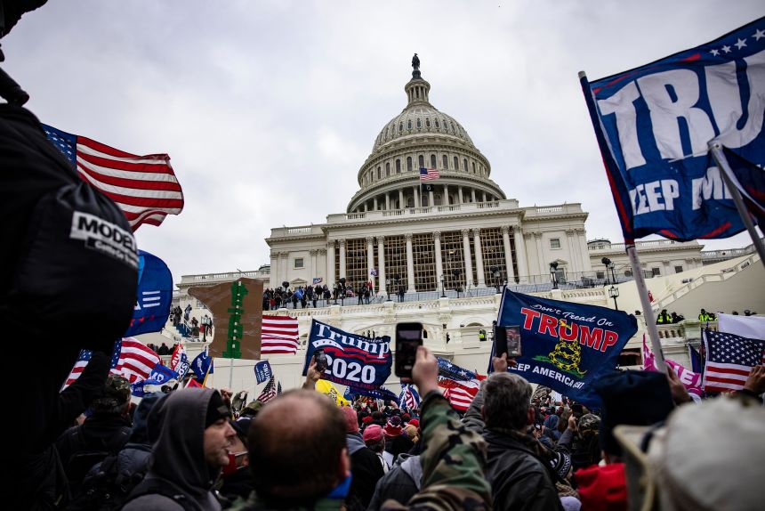 Police officers who defended US Capitol on January 6 sue to stop Trump’s ‘anti-weaponization’ fund